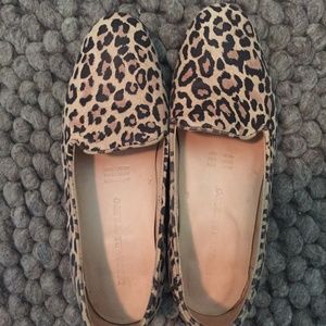 Dieppa Restrepo Leopard Print Loafers Size 7.5